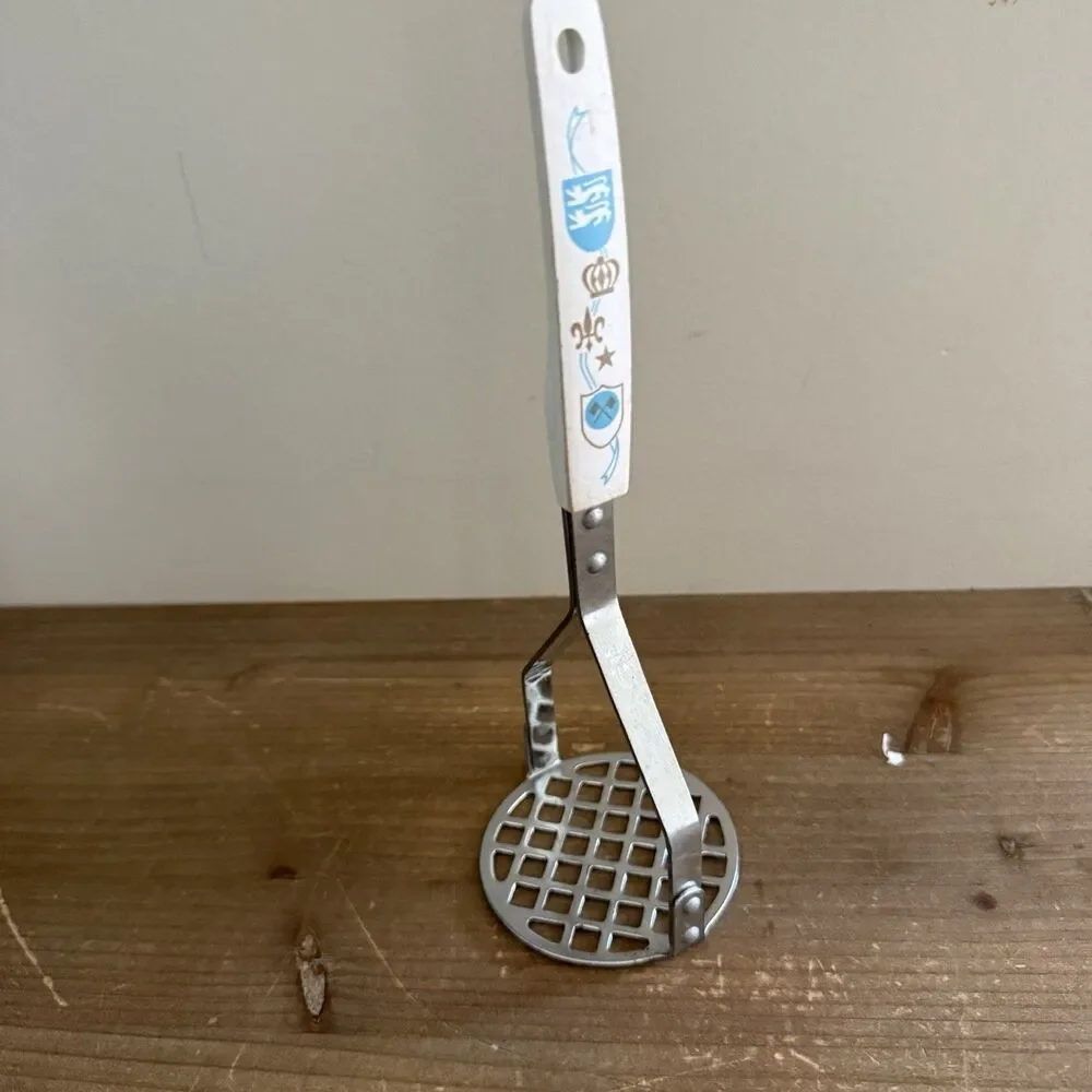 MCM Potato Masher White & Blue Japan